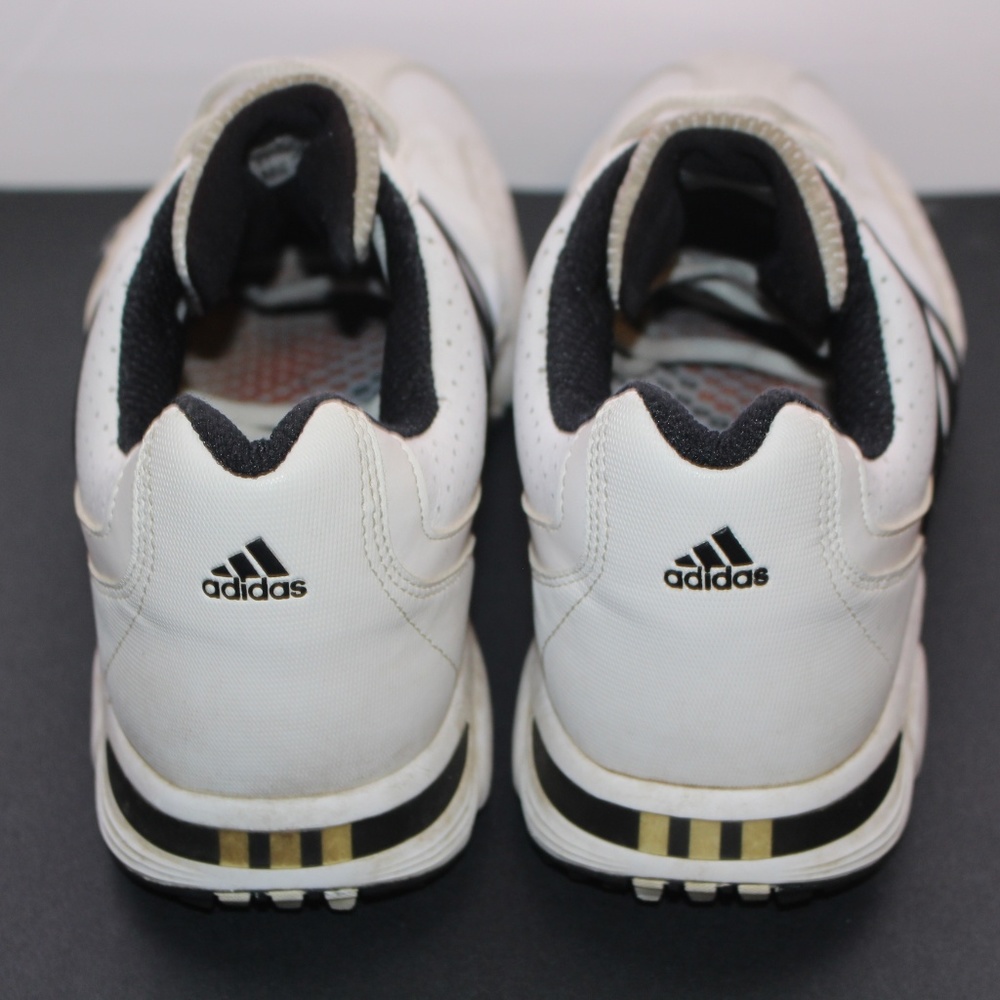 Adidas Adiwear Traxion 7 Cleat Leather Golf Shoes - Picture 5 of 6